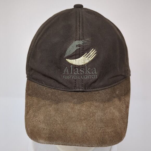 Alaska Raptor Center Slideback Hat Brown OS Adjustable Drift Creek Outdoors - Picture 2 of 9